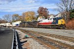 Western Maryland/B&O Heritage unit duo on I158